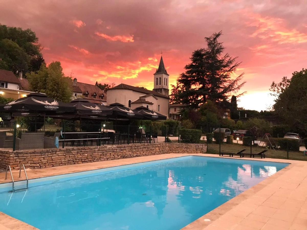 Hotel Restaurant Les Falaises Bouziès Екстериор снимка